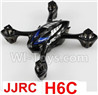JJRC H6C Parts-01 Upper and bottom shell cover-Blue(Can only be used for H6C) For JJRC H6C Drone,RC Quadcopter spare parts