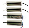 JJRC H6 H6C H6D Parts-13 Main motor with Black and White Wire(2pcs-(CW) & Main motor with Red and Blue wire(2pcs-CCW)> For JJRC H6 H6C H6D Drone,RC Quadcopter spare parts