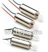 JJRC H9D H9W Parts-22 rotating Motor with red and Blue wire(2pcs) & Reversing-rotating Motor with Black and white wire(2pcs) For JJRC H9 H9D H9W Quadcopter Spare parts,RC drone Parts,2.4G UFO Parts
