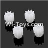 JJRC H9D H9W Parts-25 Small motor gear(4pcs) For JJRC H9 H9D H9W Quadcopter Spare parts,RC drone Parts,2.4G UFO Parts