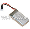 JJRC H9D H9W Parts-31 3.7V 650MAH Battery(1pcs) For JJRC H9 H9D H9W Quadcopter Spare parts,RC drone Parts,2.4G UFO Parts