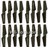 Lead Honor LH-X14 X14C X14DV X14WF Parts-09 Propellers,Main blades(16pcs)-White,Lead Honor LH-X14 X14C X14DV X14WF RC Quadcopter Drone Spare Parts Accessories,LH-X14 Replacement parts