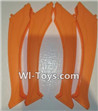 Lead Honor LH-X14 X14C X14DV X14WF Parts-18 Landing skid,Tripod(4pcs)-Orange,Lead Honor LH-X14 X14C X14DV X14WF RC Quadcopter Drone Spare Parts Accessories,LH-X14 Replacement parts
