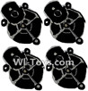 Lead Honor LH-X14 X14C X14DV X14WF Parts-27 Motor seat cover(4pcs)-Black,Lead Honor LH-X14 X14C X14DV X14WF RC Quadcopter Drone Spare Parts Accessories,LH-X14 Replacement parts
