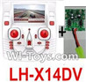 LH-X14DV Parts-42 Transmitter and Circuit baord(Can only be used for LH-X14DV Quadcopter),Lead Honor LH-X14 X14C X14DV X14WF RC Quadcopter Drone Spare Parts Accessories,LH-X14 Replacement parts