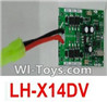 LH-X14X14DV Parts-48 Circuit board,Receiver board (Can only be used for LH-X14DV Quadcopter),Lead Honor LH-X14 X14C X14DV X14WF RC Quadcopter Drone Spare Parts Accessories,LH-X14 Replacement parts