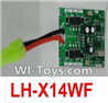 LH-X14WF Parts-49 Circuit board,Receiver board (Can only be used for LH-X14WF Quadcopter),Lead Honor LH-X14 X14C X14DV X14WF RC Quadcopter Drone Spare Parts Accessories,LH-X14 Replacement parts