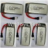 Lead Honor LH-X15 X15C X15WF Spare Parts-27 3.7V 250MAH Battery(5pcs),Lead Honor LH-X15 X15C X15DV X15WF RC Quadcopter Drone Spare Parts Accessories,LH-X15 Replacement parts