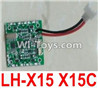 Lead Honor LH-X15 X15C X15WF Spare Parts-36 Circuit board,Receiver board(Can only be used for LH-X15 X15C),Lead Honor LH-X15 X15C X15DV X15WF RC Quadcopter Drone Spare Parts Accessories,LH-X15 Replacement parts