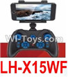 Lead Honor LH-X15 X15C X15WF Spare Parts-41 Transmitter,Remote Control(Can only be used for LH-X15F Quadcopter),Lead Honor LH-X15 X15C X15DV X15WF RC Quadcopter Drone Spare Parts Accessories,LH-X15 Replacement parts