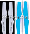 Lead Honor LH-X16 X16C X16WF X16DV Spare Parts-21 Propellers,Main rotor blades(2X White,2X Blue),Lead Honor LH-X16 X16C X16DV X16WF RC Quadcopter Drone Spare Parts Accessories,LH-X16 Replacement parts