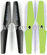 Lead Honor LH-X16 X16C X16WF X16DV Spare Parts-23 Propellers,Main rotor blades(2X Black,2X Green),Lead Honor LH-X16 X16C X16DV X16WF RC Quadcopter Drone Spare Parts Accessories,LH-X16 Replacement parts