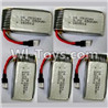 Lead Honor LH-X16 X16C X16WF X16DV Spare Parts-30 3.7V 450MAH Battery(5pcs),Lead Honor LH-X16 X16C X16DV X16WF RC Quadcopter Drone Spare Parts Accessories,LH-X16 Replacement parts
