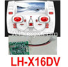 Lead Honor LH-X16 X16C X16WF X16DV Spare Parts-43 Transmitter,Remote Control & Circuit board,Receiver board(Can only be used for LH-X16DV Quadcopter),Lead Honor LH-X16 X16C X16DV X16WF RC Quadcopter Drone Spare Parts Accessories,LH-X16 Replacement parts