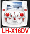 Lead Honor LH-X16 X16C X16WF X16DV Spare Parts-45 Transmitter,Remote Control(Can only be used for LH-X16DV Quadcopter),Lead Honor LH-X16 X16C X16DV X16WF RC Quadcopter Drone Spare Parts Accessories,LH-X16 Replacement parts