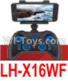 Lead Honor LH-X16 X16C X16WF X16DV Spare Parts-46 Transmitter,Remote Control(Can only be used for LH-X16WF Quadcopter),Lead Honor LH-X16 X16C X16DV X16WF RC Quadcopter Drone Spare Parts Accessories,LH-X16 Replacement parts