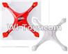 LH-X10 X10C X10WF Parts-02 Upper and Bottom shell cover,Canopy-Red For Lead Honor LH-X10 LH-X10C LH-X10WF Quadcopter parts rc drone parts