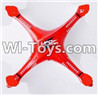 LH-X10 X10C X10WF Parts-07 Upper shell cover,Upper canopy-Red For Lead Honor LH-X10 LH-X10C LH-X10WF Quadcopter parts rc drone parts