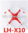 LH-X10 Parts-52 BNF for LH-X10 Quadcopter-(Red)(Only the Quadcopter,No Camera unit,No battery,No charger,No transmitter)