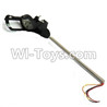 Lead Honor LH-X3 X3C Parts-06 Whole motor unit(1pcs)-(Include the Motor seat,Motor cover,Main gear with hollow pipe,bearing,Steel Pipe ) For the LiHuang X3 X3C rc Quadcopter parts,rc drone parts,rc helicopter parts