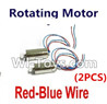 lead Honor LH-X4 X4C Parts -22 rotating Motor with red and blue wire(2pcs) For Lead Honor LH-X4 Quadcopter parts rc drone parts
