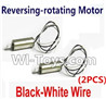 lead Honor LH-X4 X4C Parts -23 Reversing-rotating Motor with black and white wire(2pcs) For Lead Honor LH-X4 Quadcopter parts rc drone parts