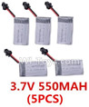 lead Honor LH-X4 X4C Parts -28 Official 3.7v 550mah battery(5pcs) For Lead Honor LH-X4 Quadcopter parts rc drone parts