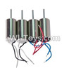 LH-X8 X8C X8DV X8WF Parts-16 Rotating Motor with red and blue wire(2pcs) & Reversing-rotating Motor with black and white wire(2pcs) For Lead Honor LH-X8 LH-X8C LH-X8DV LH-X8WF Quadcopter parts rc drone parts