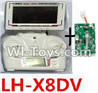 LH-X8DV Parts-34 LH-X8DV Transmitter and Circuit baord-Include the FPV Real time screen(Can only be used for LH-X8DV Quadcopter,)