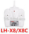 LH-X8 LH-X8C Parts-36 LH-X8 LH-X8C Transmitter (Can only be used for LH-X8 or LH-X8C Quadcopter)