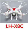 LH-X8C Parts-48 BNF for LH-X8C-Red(Only the Whole LH-X8C Quadcopter,Include the camera,No battery,No transmitter,No charger)