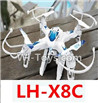 LH-X8C Parts-49 BNF for LH-X8C-Blue(Only the Whole LH-X8C Quadcopter,Include the camera,No battery,No transmitter,No charger)