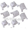 Lead Honor LH-X9 Parts -11 Upper motor cover(4pcs) & Bottom motor cover(4pcs)-White For LiHuang LH-X9 Quadcopter parts rc drone parts