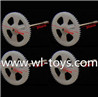 Lishitoys L6036 RC Quadcopter Parts-12 Main gear with hollow pipe-(4pcs)