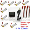 Lishitoys L6036 RC Quadcopter Parts-39 Upgrade 1-to-5 balance charger and USB charger & 5pcs White-to-JST coversion wire & 8pcs 500mah battery Lishitoys L6036 RC Quadcopter Parts-39 Upgrade 1-to-5 balance charger and USB charger & 5pcs White-to-JST coversion wire & 8pcs 500mah battery