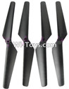MJX X102H X102 Spare Parts-04 Propellers,Main rotor blades(4pcs),MJX X102H RC Quadcopter Drone Spare Parts Replacement Accessories