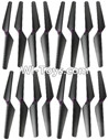MJX X102H X102 Spare Parts-05 Propellers,Main rotor blades(16pcs),MJX X102H RC Quadcopter Drone Spare Parts Replacement Accessories