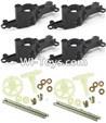 MJX X102H X102 Spare Parts-08 Motor seat cover(4pcs) & Main gear(2pcs) & Copper ring(4pcs) & Steel Pipe(2pcs) & Copper sleeve(2pcs),MJX X102H RC Quadcopter Drone Spare Parts Replacement Accessories