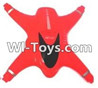 MJX X402 X402H Spare Parts-05 Upper shell cover-Red,MJX X402H X402 RC Quadcopter Drone Spare Parts Replacement Accessories