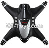 MJX X402 X402H Spare Parts-06 Upper shell cover-Black,MJX X402H X402 RC Quadcopter Drone Spare Parts Replacement Accessories