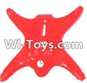 MJX X402 X402H Spare Parts-08 Bottom shell cover-Red,MJX X402H X402 RC Quadcopter Drone Spare Parts Replacement Accessories