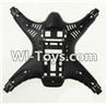 MJX X402 X402H Spare Parts-09 Bottom shell cover-Black,MJX X402H X402 RC Quadcopter Drone Spare Parts Replacement Accessories