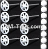 MJX X402 X402H Spare Parts-34 Small gear(8pcs)-13 Teeth & Main gear with holow pipe(8pcs),MJX X402H X402 RC Quadcopter Drone Spare Parts Replacement Accessories