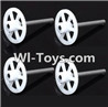 MJX X402 X402H Spare Parts-36 Main gear with holow pipe(4pcs),MJX X402H X402 RC Quadcopter Drone Spare Parts Replacement Accessories