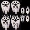 MJX X402 X402H Spare Parts-48 Motor cover,Small Motor seat cover)-Each 4pcs-White,MJX X402H X402 RC Quadcopter Drone Spare Parts Replacement Accessories