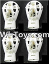 MJX X402 X402H Spare Parts-49 Motor seat(4pcs)-White,MJX X402H X402 RC Quadcopter Drone Spare Parts Replacement Accessories