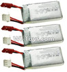 MJX X402 X402H Spare Parts-56 Official 7.4v 350mah Battery(Size-45X25X10mm)-3pcs,MJX X402H X402 RC Quadcopter Drone Spare Parts Replacement Accessories