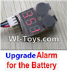 MJX X402 X402H Spare Parts-65 Upgrade Alarm for the Battery,Can test whether your battery has enouth power,MJX X402H X402 RC Quadcopter Drone Spare Parts Replacement Accessories