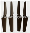 MJX X500 RC Quadcopter parts-20 Rotor blades,Propellers(4pcs)-Black
