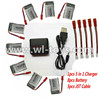 MJX X500 RC Quadcopter parts-58 Upgrade 1-to-5 balance charger and USB charger & 5pcs coversion wire & 8pcs 750mah battery